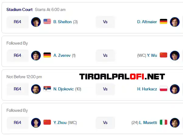 atp shanghai central viernes9 octubre 2026 tiroalpalo